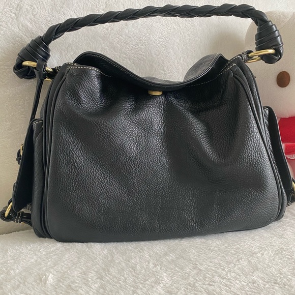 Ralph Lauren Handbags - Lauren Ralph Lauren  Leather Black Purse